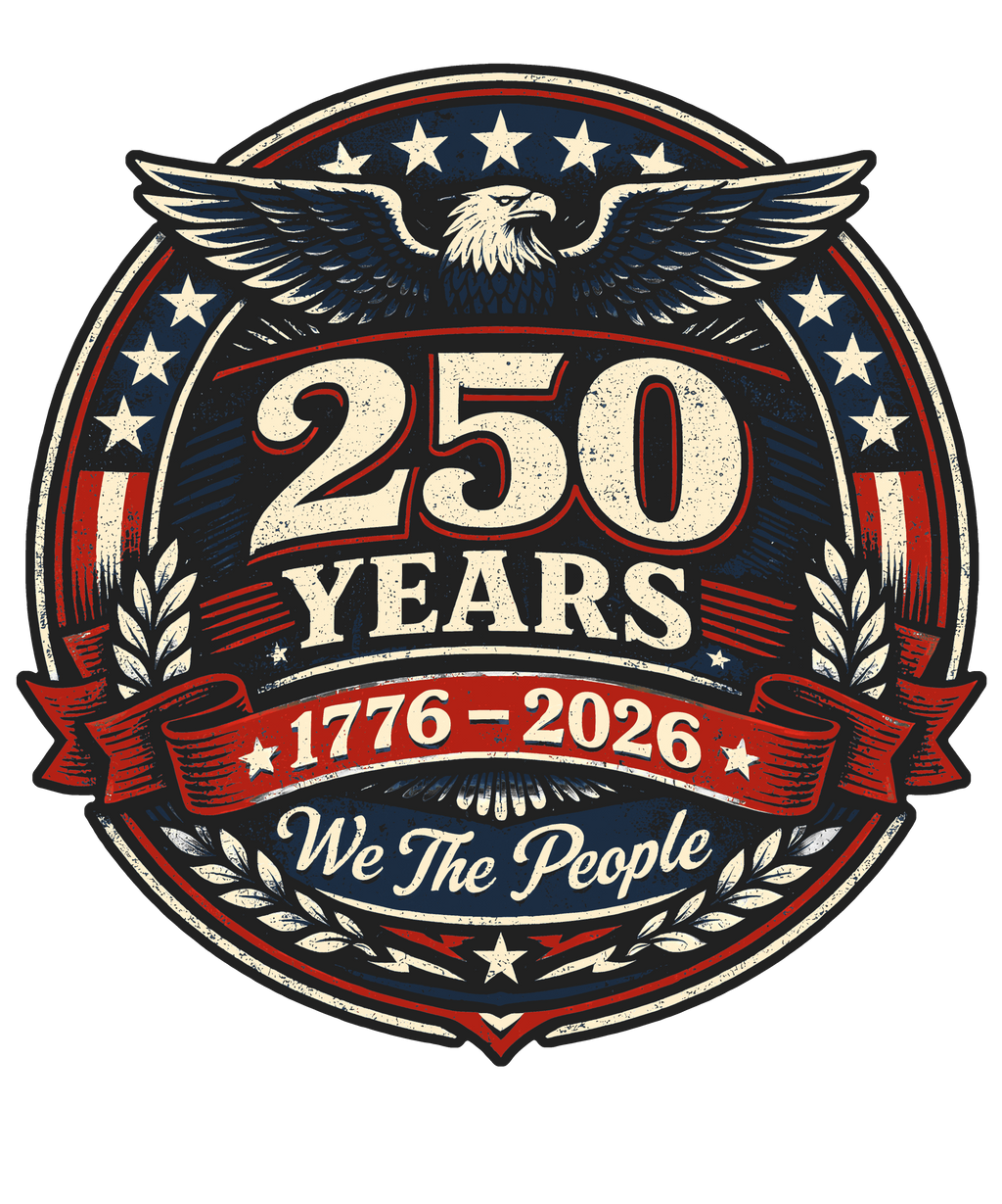 We the People 250th Emblem