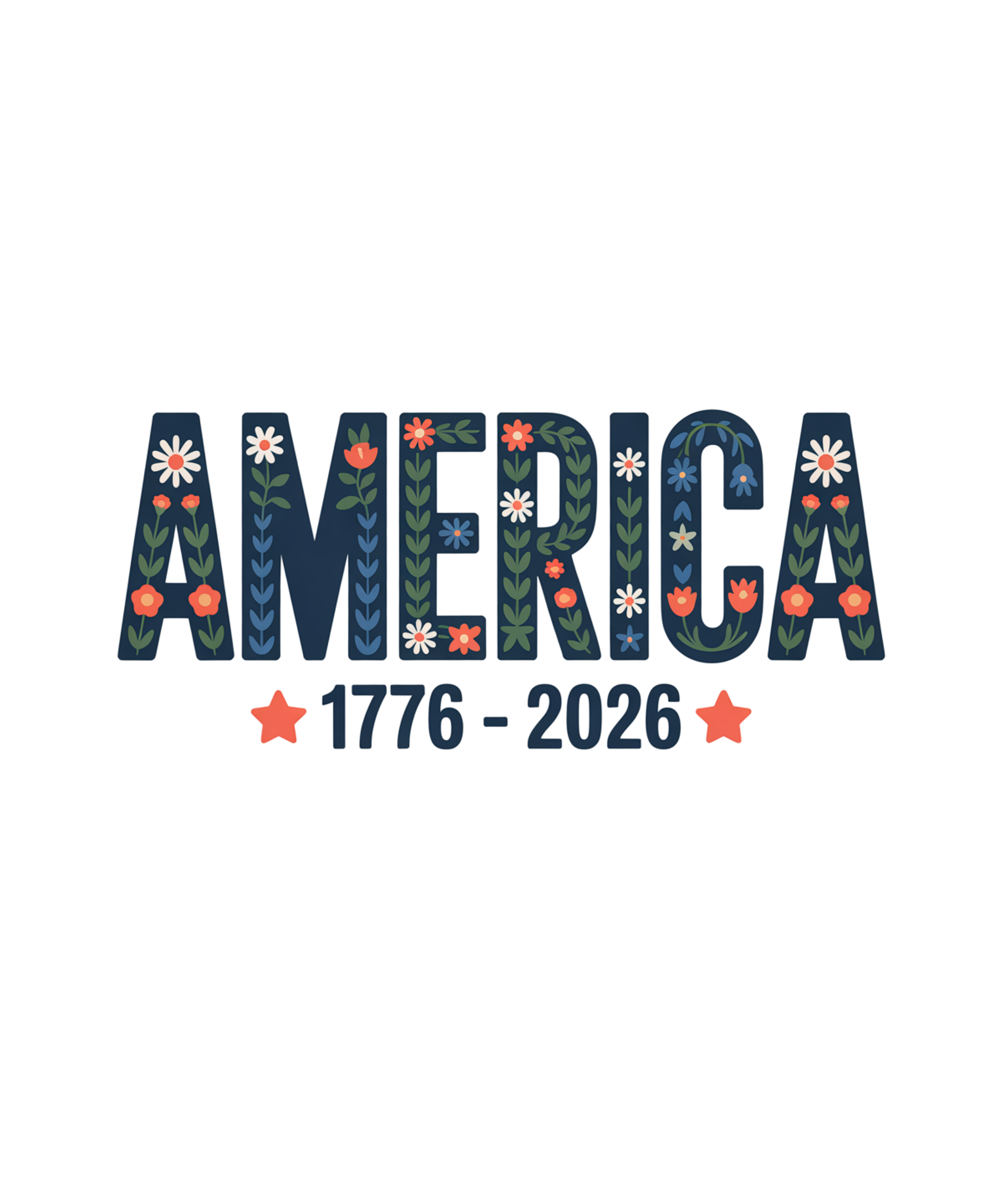 America Floral 1776-2026