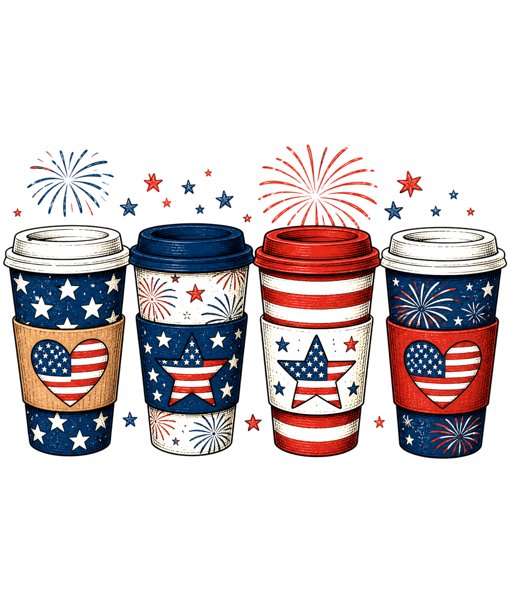 Red, White, and Coffee