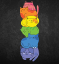 Pride Cat Stack T-Shirt