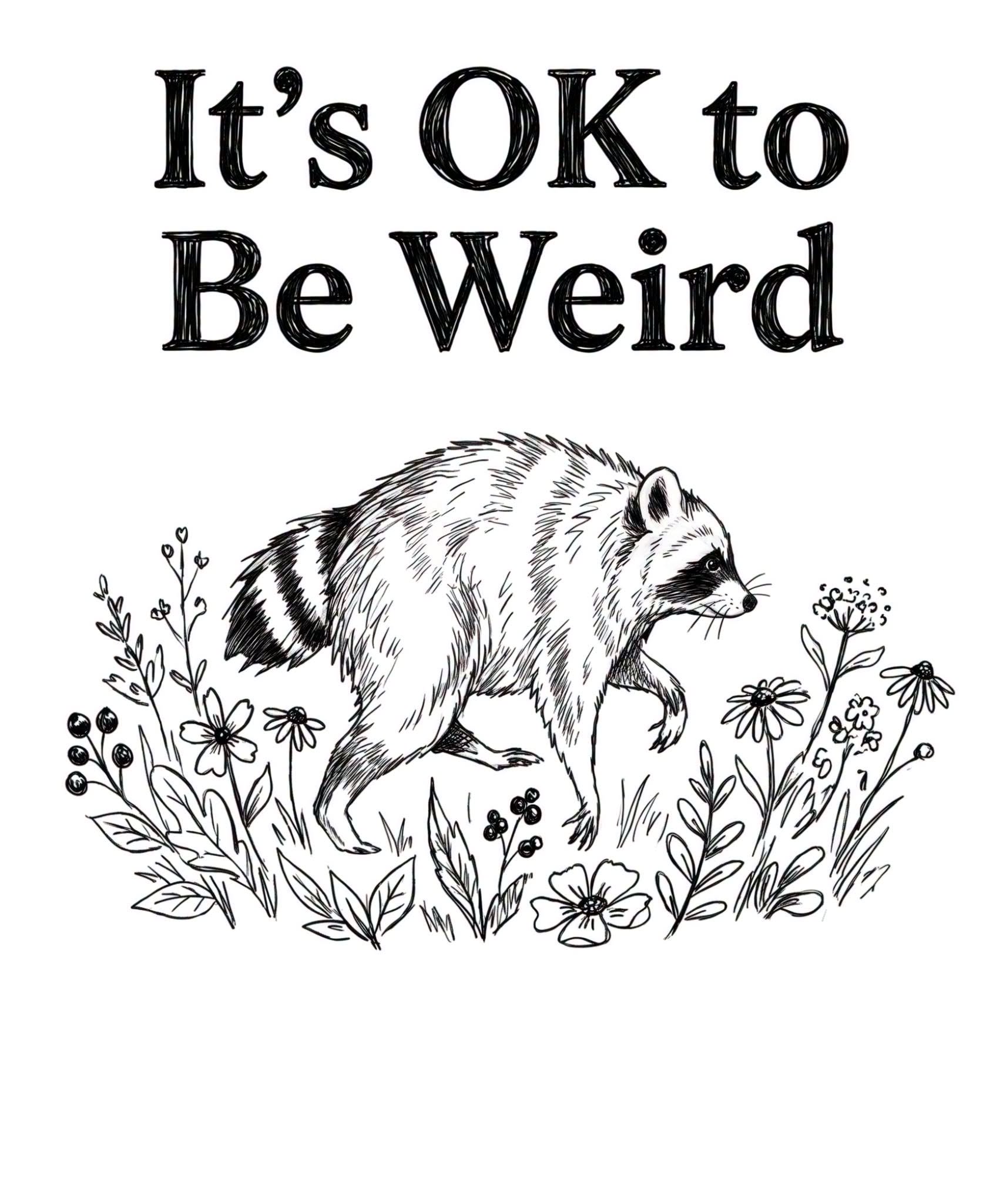 It's Ok to Be Weird Jimothy