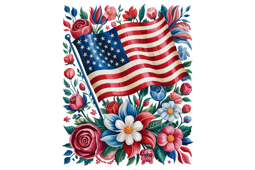 Floral Flag