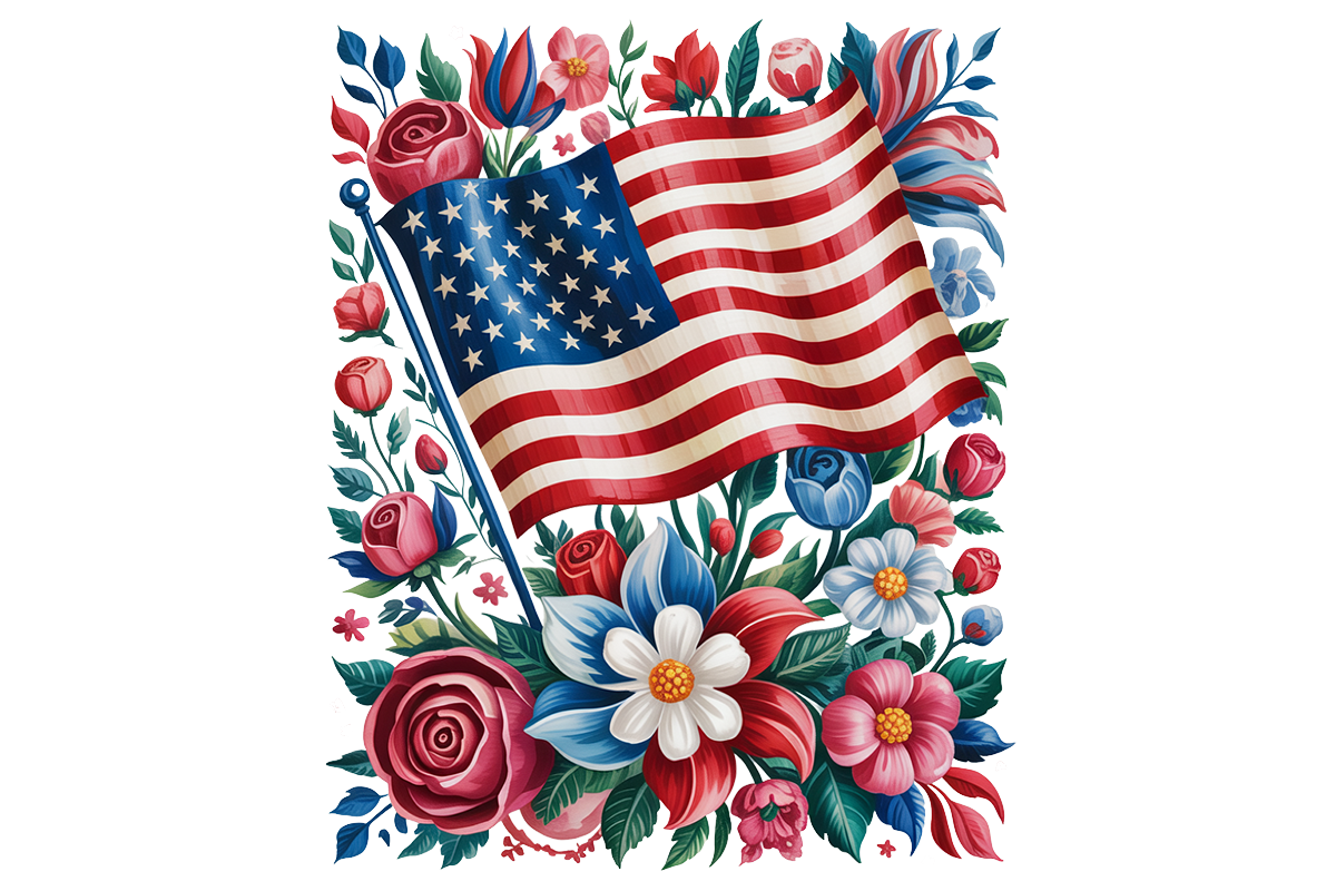 Floral Flag